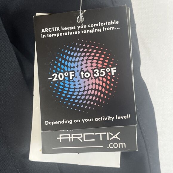 ARCTIX Snowboard Cargo Pants Men's Black Insulated Ski Pants Size M New - Picture 5 of 11